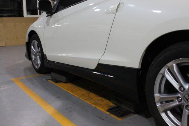 HONDA CRZ 10+ MUGEN STYLE ABS SIDESKIRTS [SIX] - 2