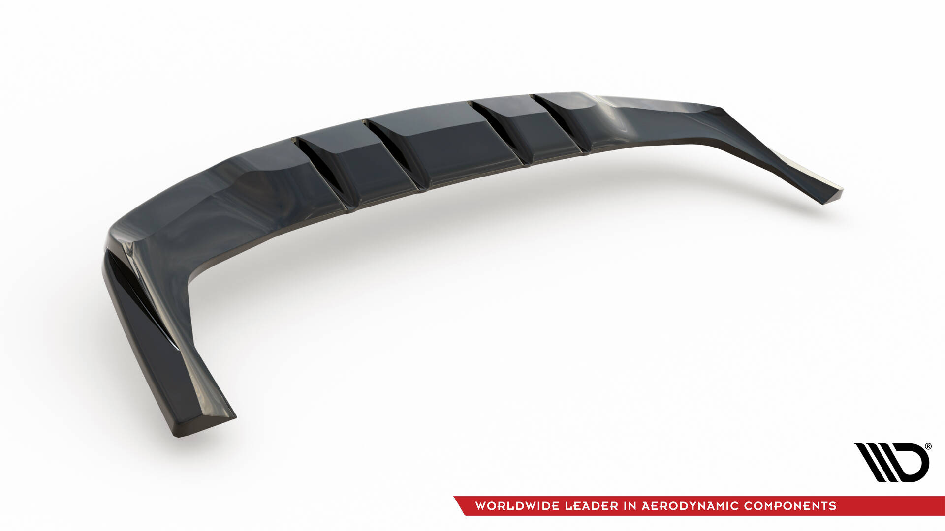 Central Rear Splitter (Vertical Bars) Mercedes GLE Coupe AMG Line C167 - 5