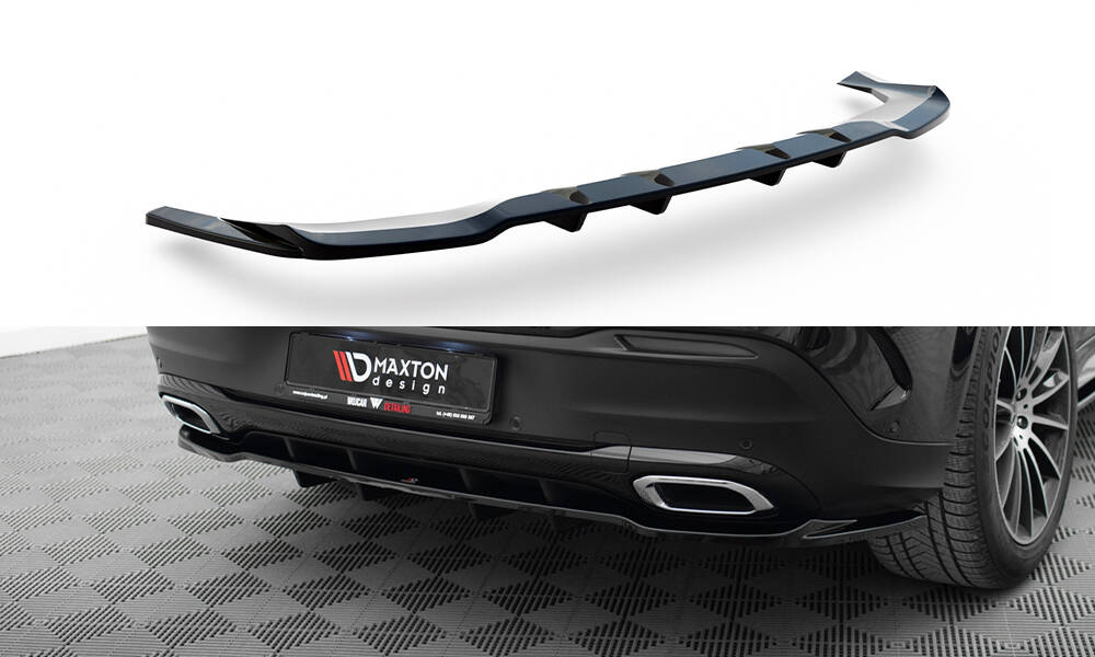 Central Rear Splitter (Vertical Bars) Mercedes GLE Coupe AMG Line C167