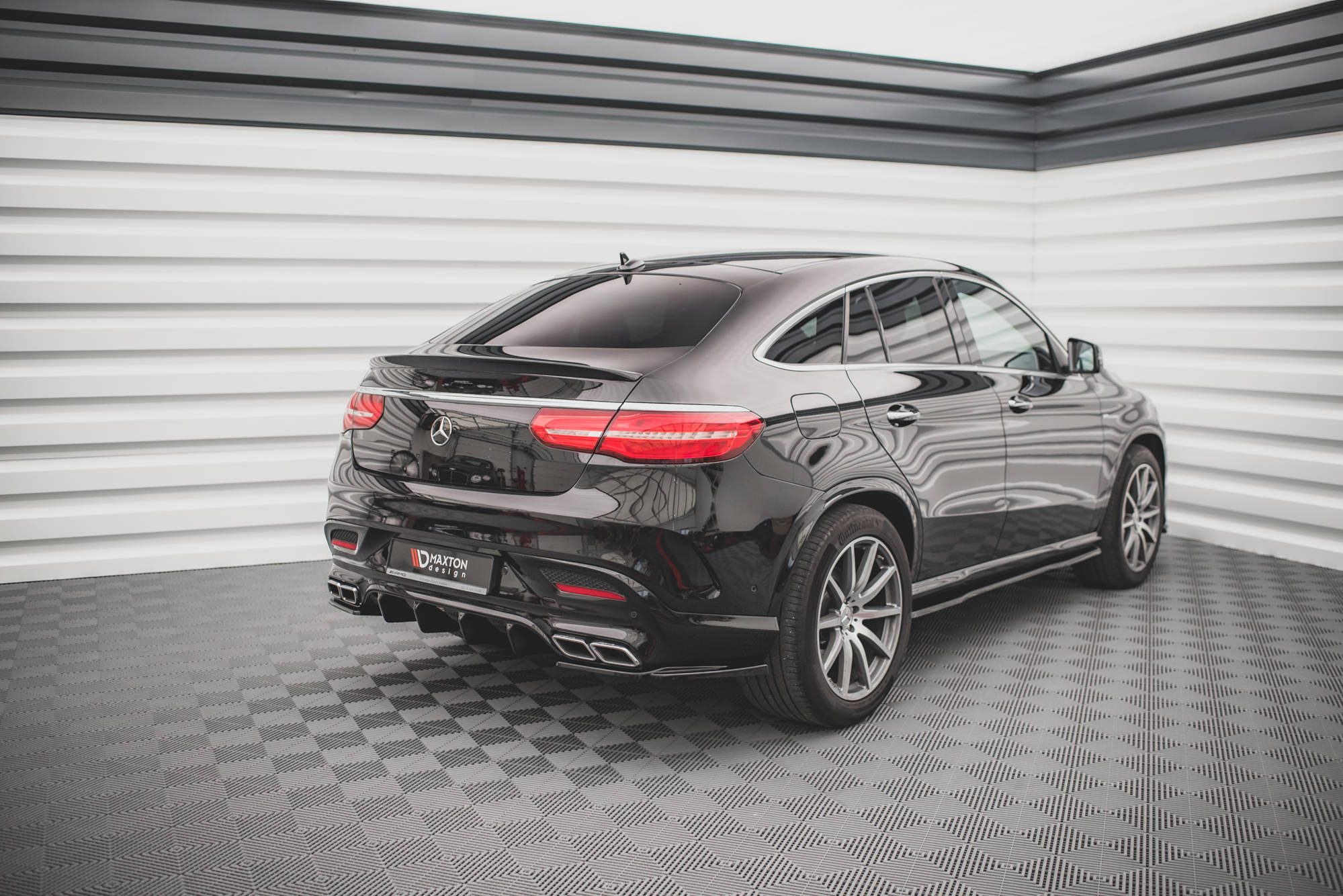 Rear Side Splitters V.1 Mercedes GLE Coupe 63AMG C292 (2015-2019) - 2