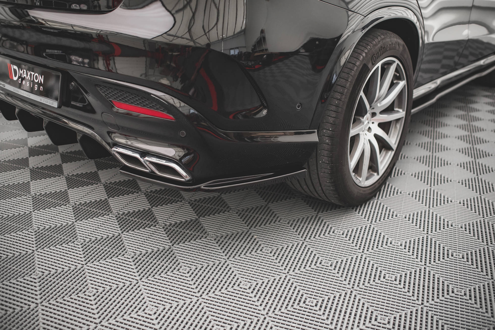 Rear Side Splitters V.1 Mercedes GLE Coupe 63AMG C292 (2015-2019) - 3