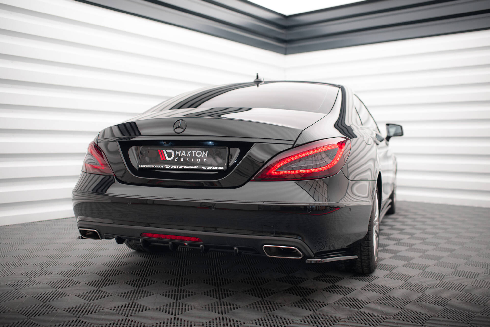 Rear Side Splitters Mercedes-Benz CLS C218 - 2