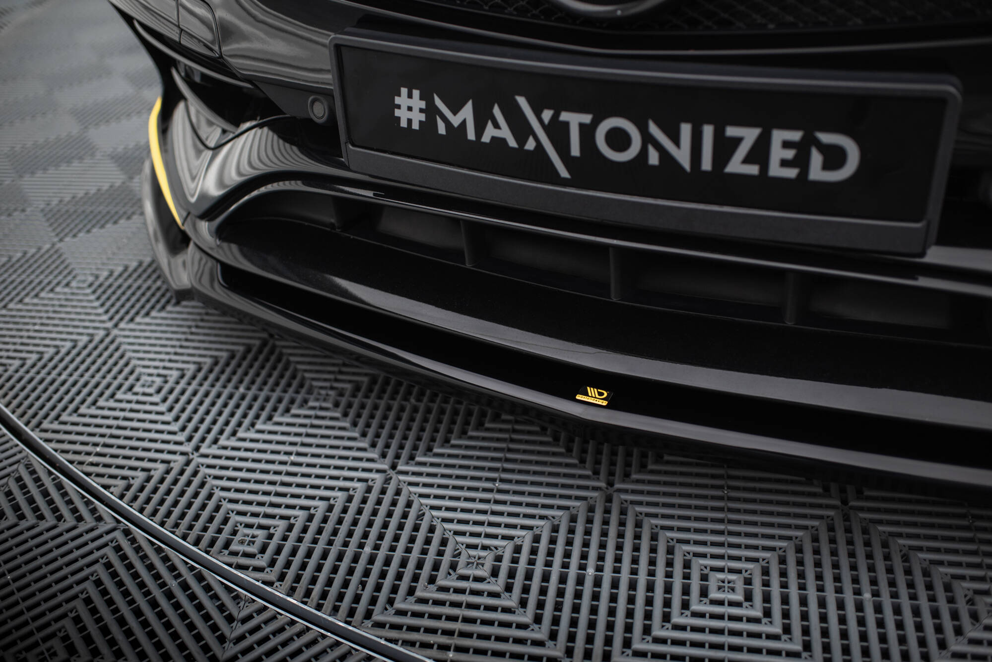 Front Splitter V.4 Mercedes-AMG CLA 45 Aero C117 Facelift - 2