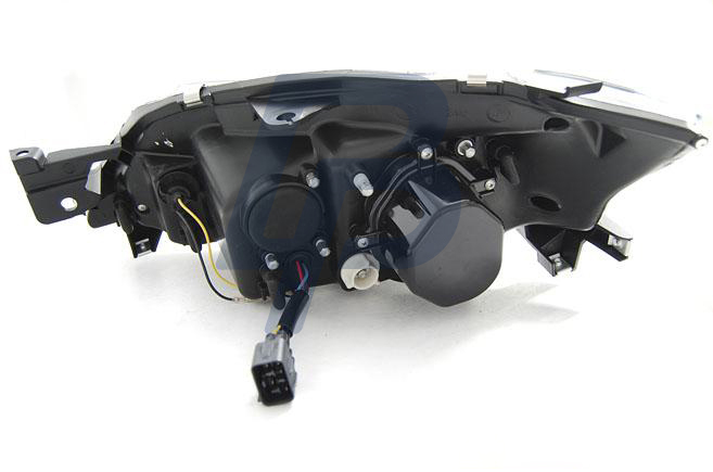 HEADLIGHTS SUBARU IMPREZA III GH 07-12 TUBE BLACK - 3
