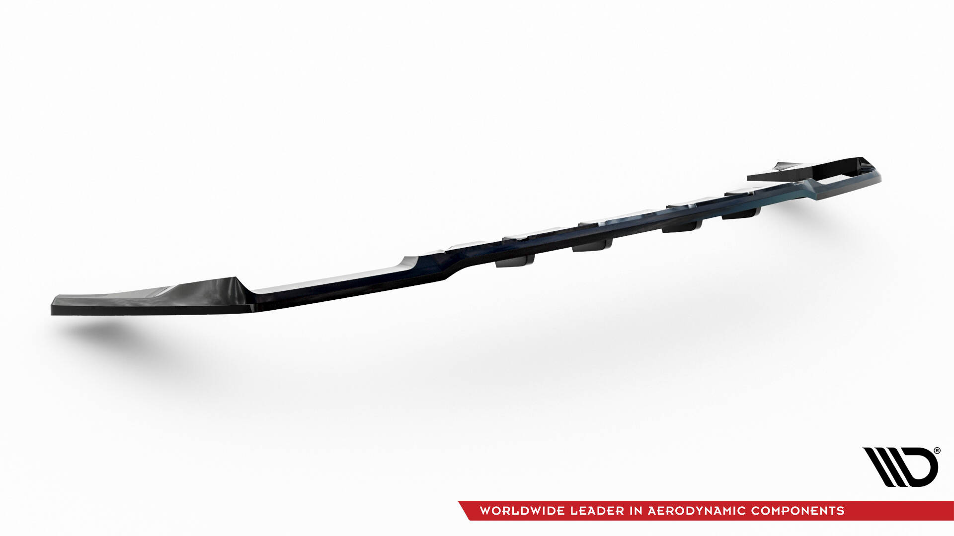 Central Rear Splitter (Vertical Bars) Mercedes-AMG GLC 63 Coupe C253 Facelift - 5