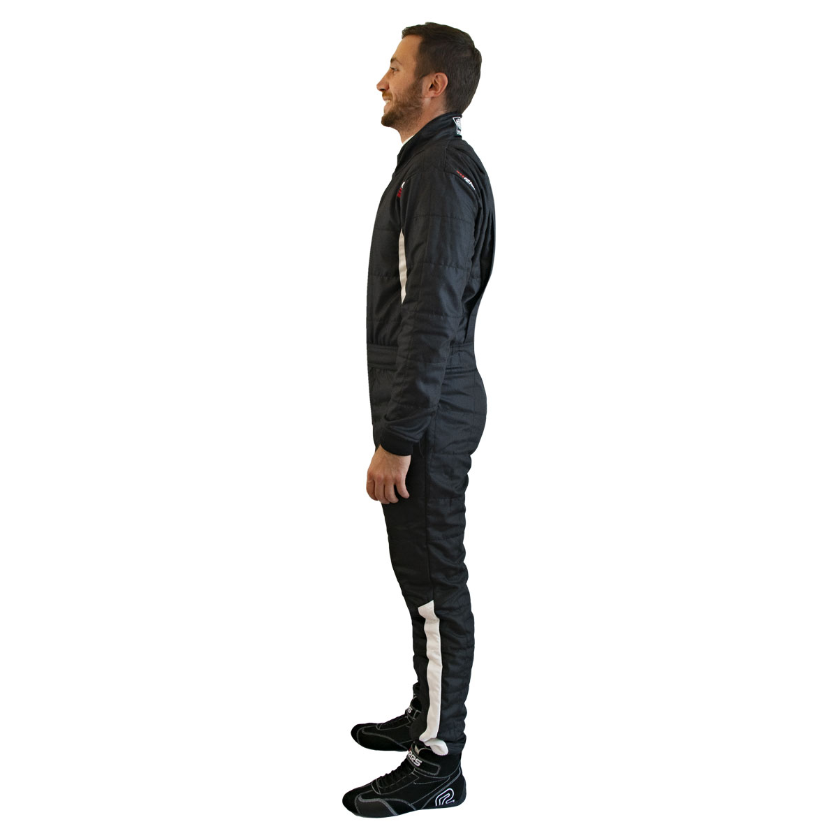 RRS DIAMOND STAR RACE SUIT - BLACK - FIA 8856-2018 - 4