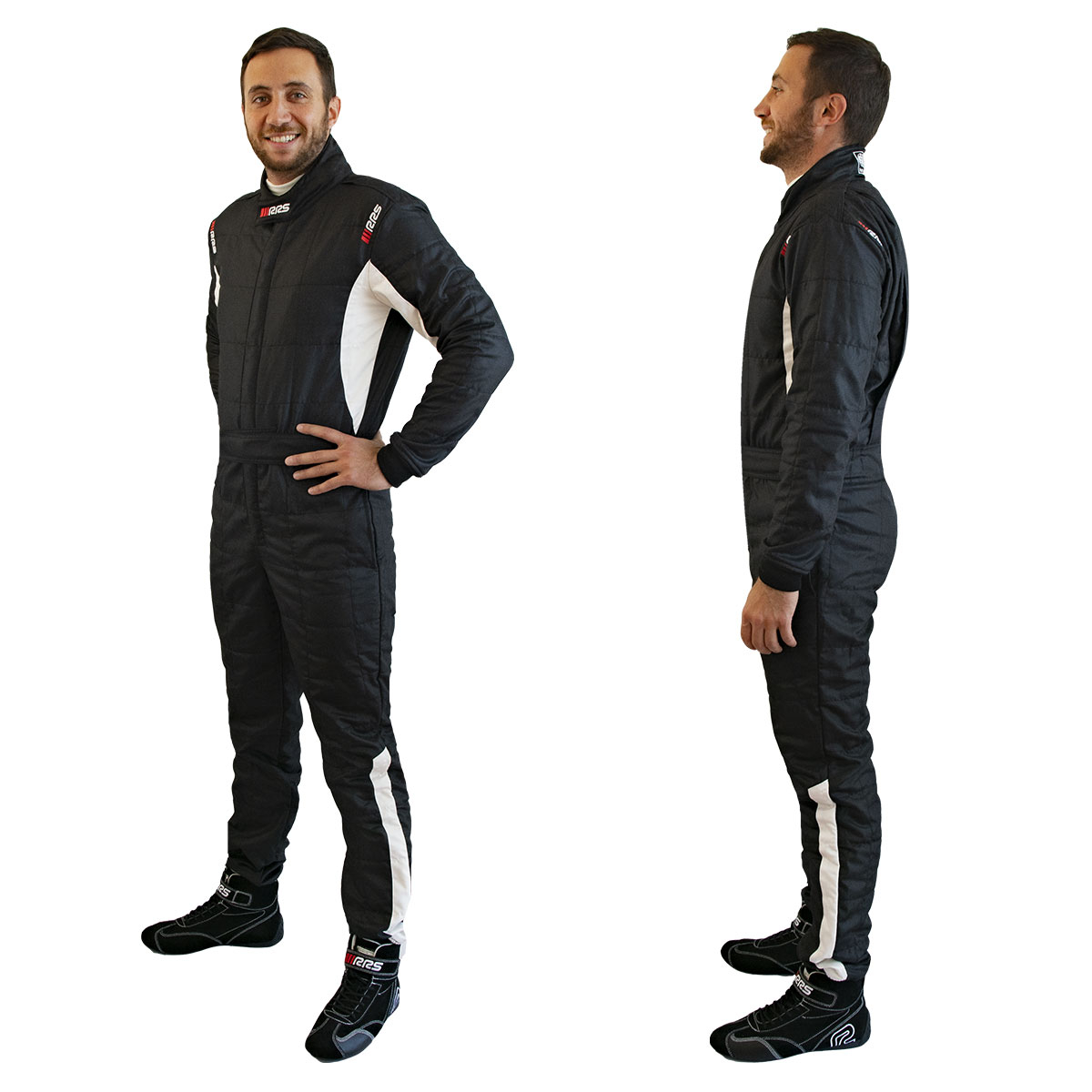 RRS DIAMOND STAR RACE SUIT - BLACK - FIA 8856-2018 - 3