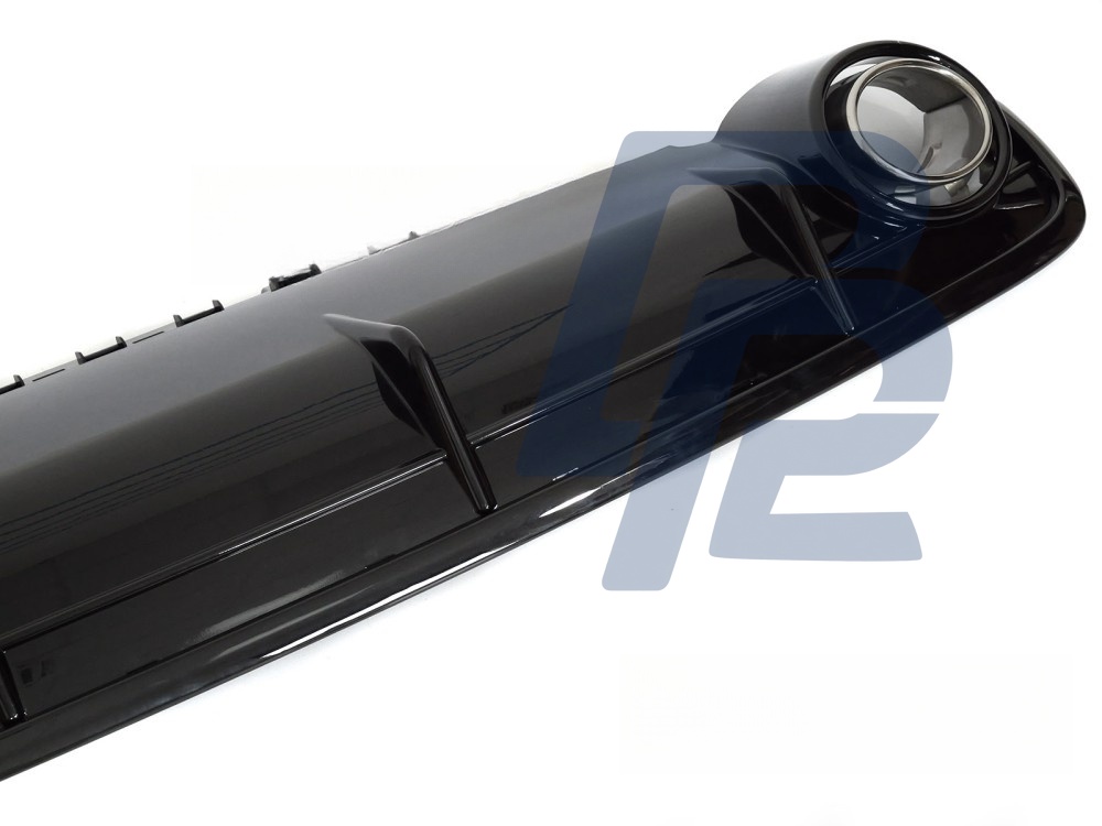 Diffuser Twin Outlet Sport Style for Audi Q7 4M 2015–2019 - 3