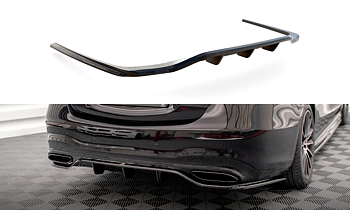 Central Rear Splitter (Vertical Bars) Mercedes S AMG-Line W223