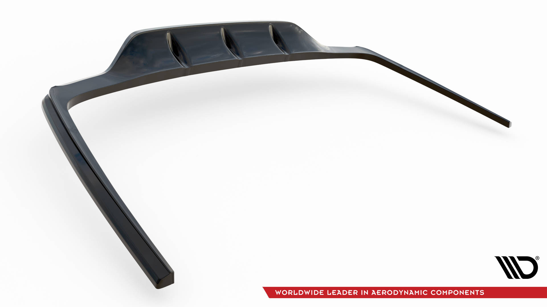 Central Rear Splitter (Vertical Bars) Mercedes S AMG-Line W223 - 8