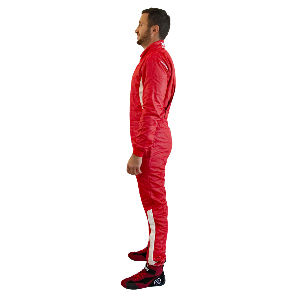 RRS DIAMOND STAR RACE SUIT - RED - FIA 8856-2018 - 4