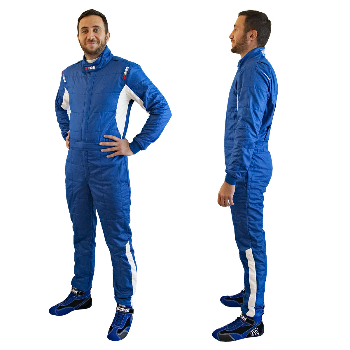 RRS DIAMOND STAR RACE SUIT - BLUE - FIA 8856-2018 - 3