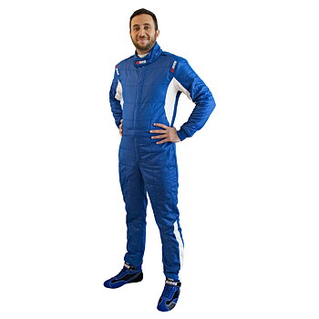 RRS DIAMOND STAR RACE SUIT - BLUE - FIA 8856-2018