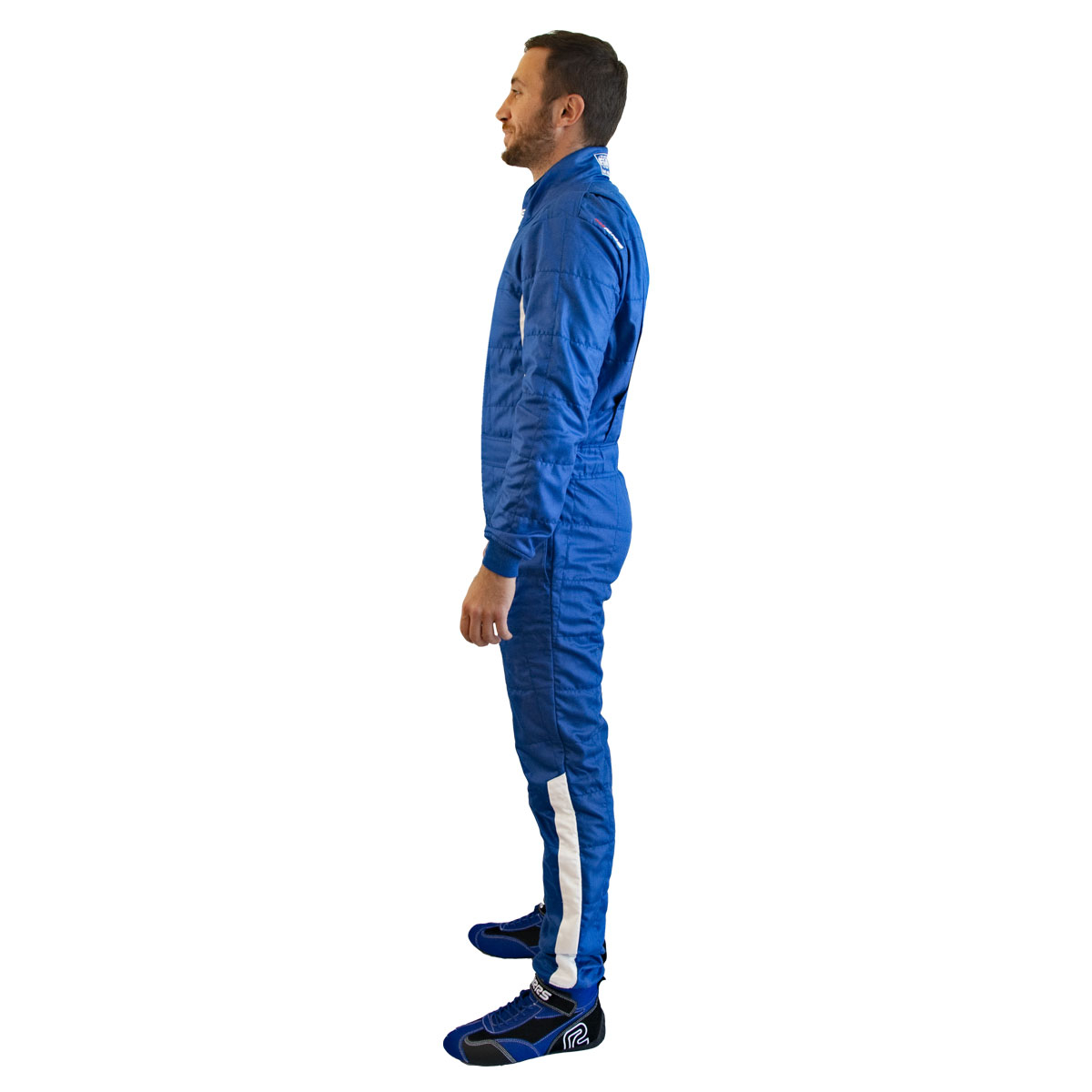 RRS DIAMOND STAR RACE SUIT - BLUE - FIA 8856-2018 - 4