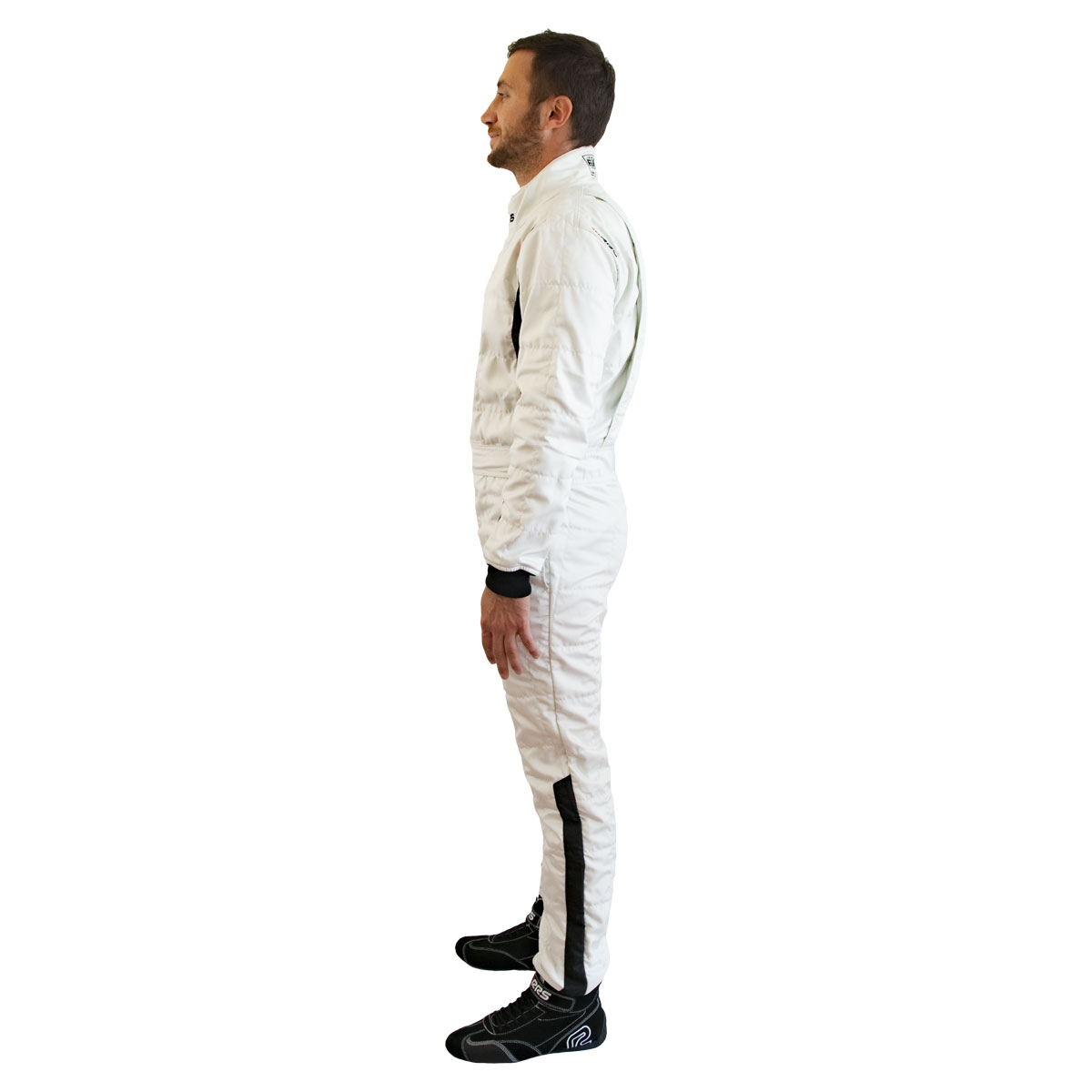 RRS DIAMOND STAR RACE SUIT - SILVER - FIA 8856-2018 - 4