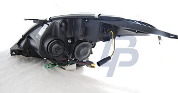 HEADLIGHTS SUZUKI SWIFT IV 10-10.13  TUBE LIGHT BLACK