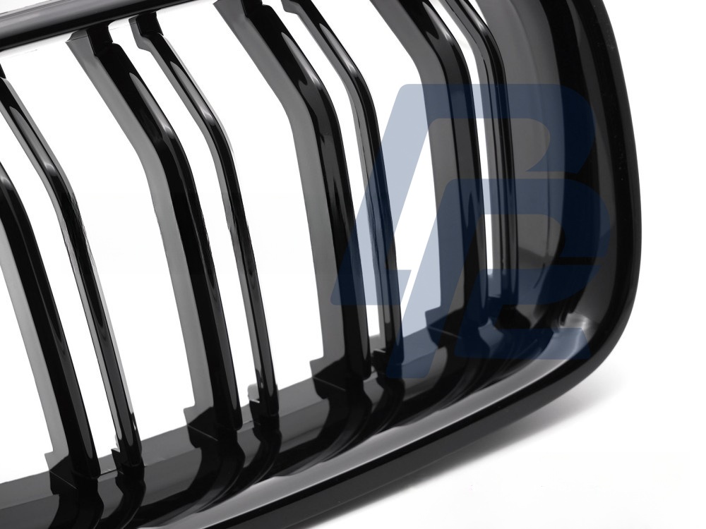Grille Sport Gloss Black Double-Slat for BMW F10 / F11 2010–2016 - 5