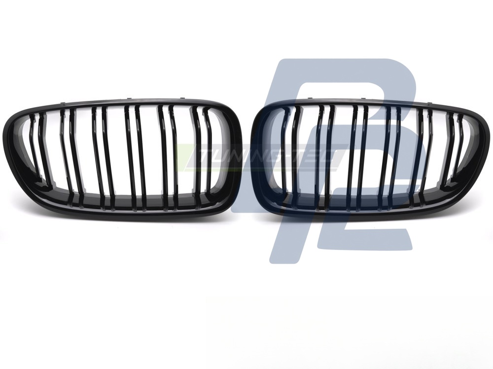 Grille Sport Gloss Black Double-Slat for BMW F10 / F11 2010–2016 - 6