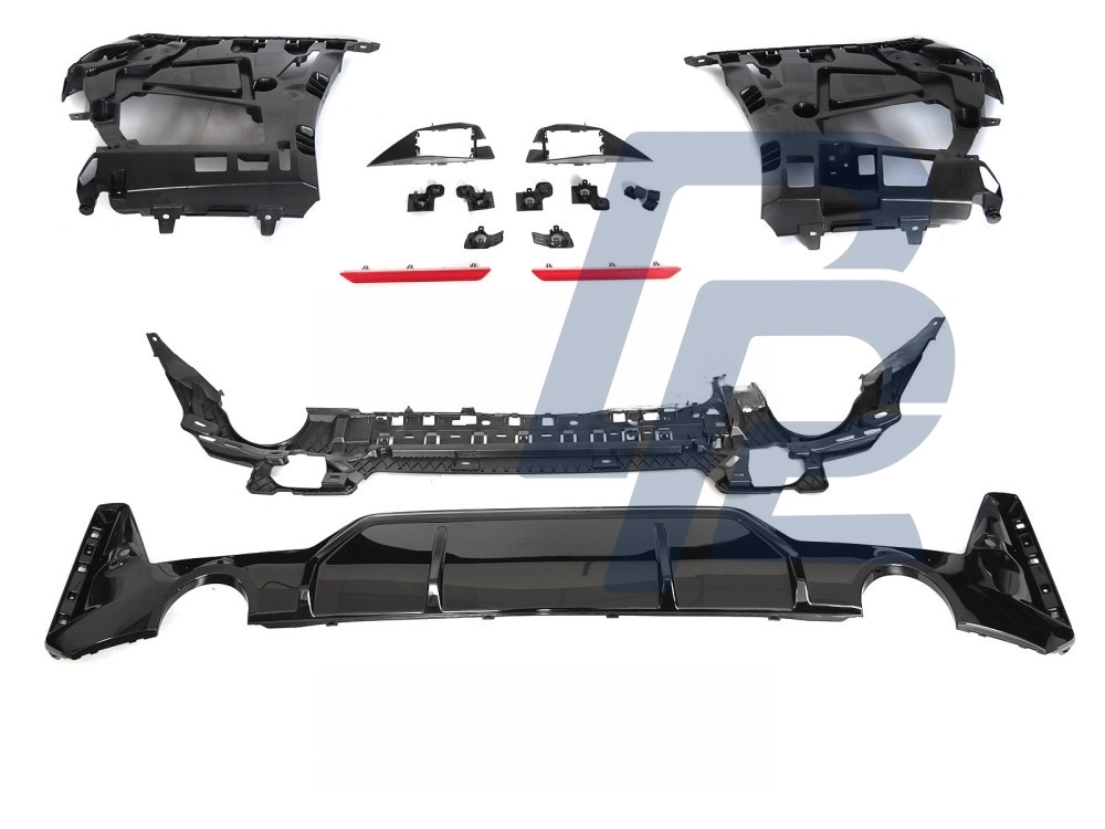 Sport Rear Bumper Look PDC Parking Assistant -O--O- for BMW G20 LCI 2022–2026 - 2