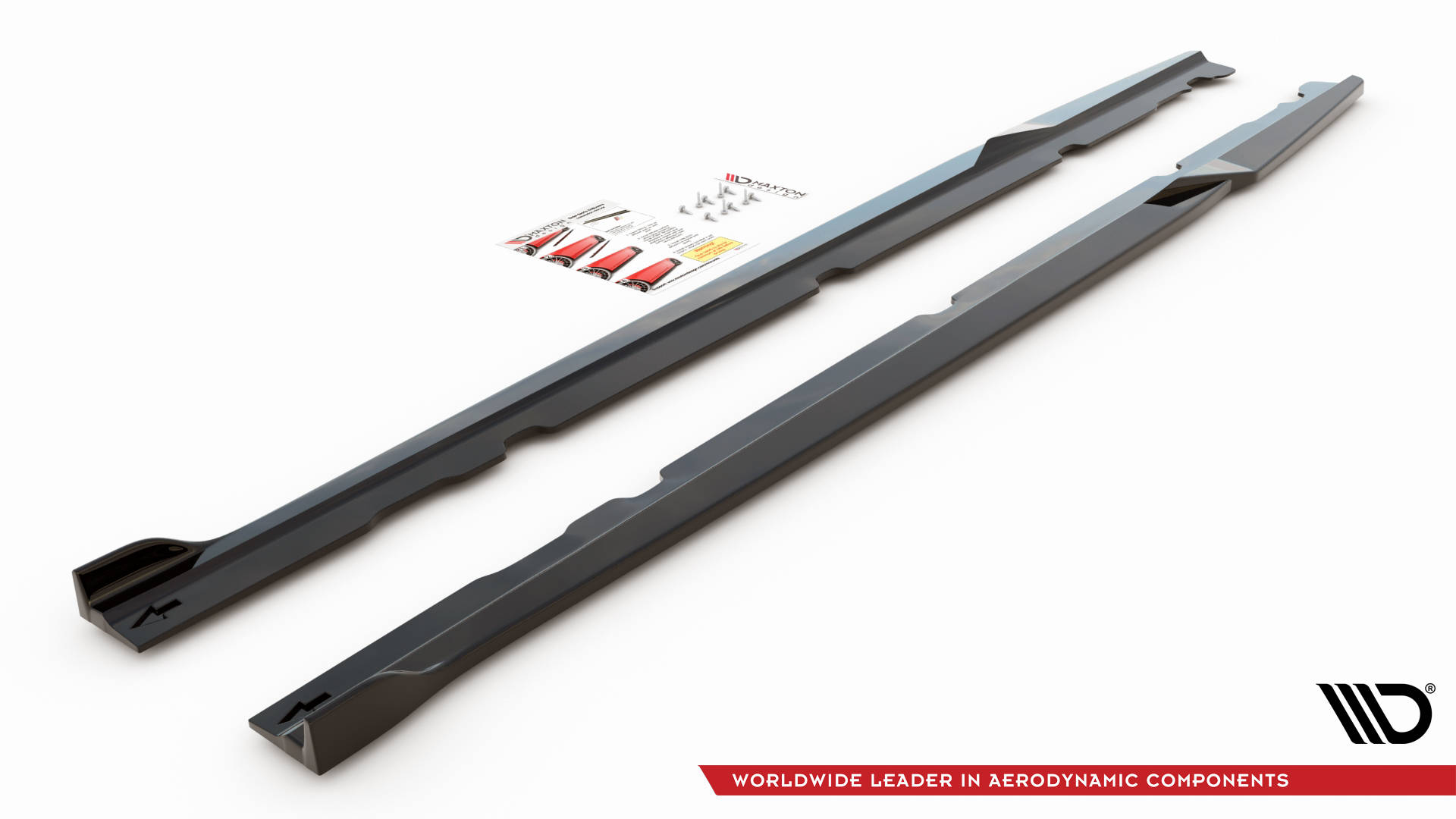Side Skirts Diffusers V.2 Mercedes-AMG C 63AMG Coupe C205 Facelift - 5