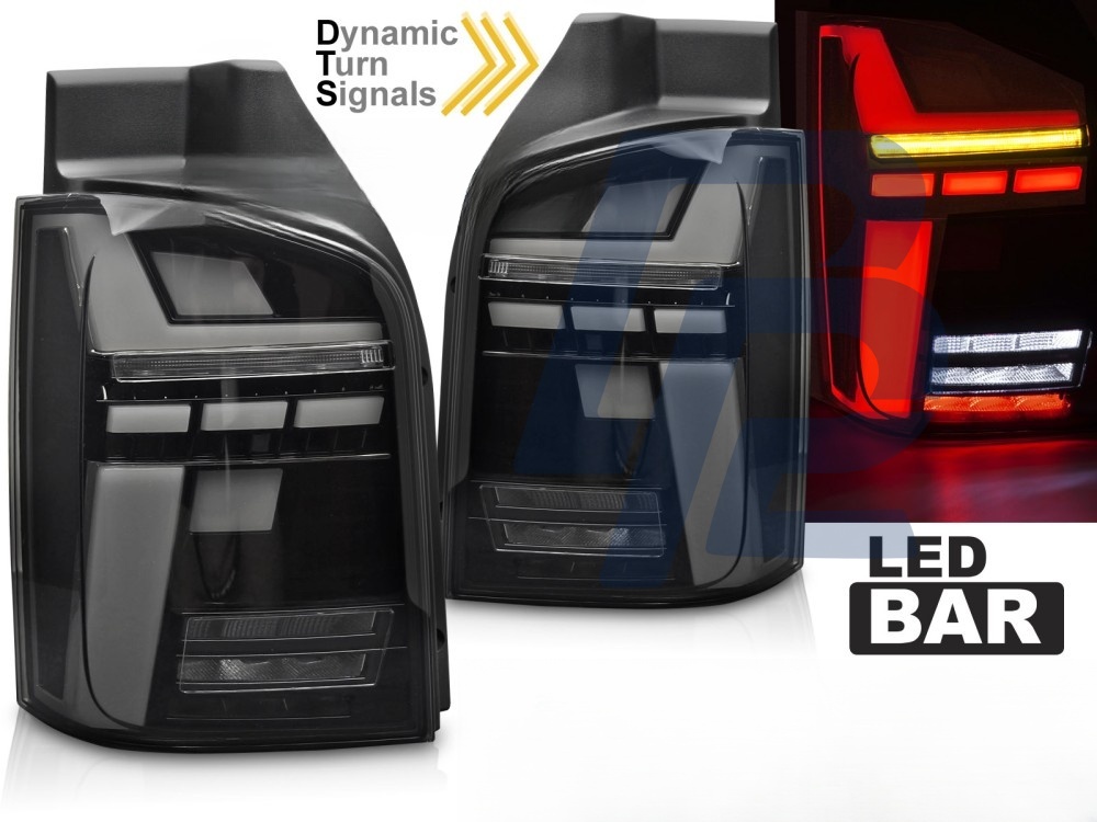 LED Bar Tail Lights Smoked Sequential for VW T5 04.2003–2009 / 2010–2015 - 3