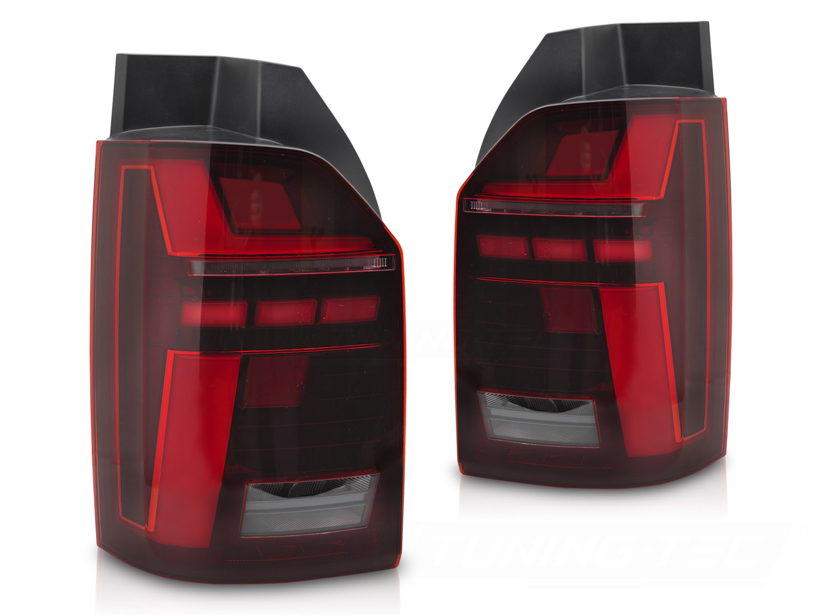 LED-BAKLYKTOR RÖD SEQ TILL VW T6 2015-2019 / T6.1 2020-2024