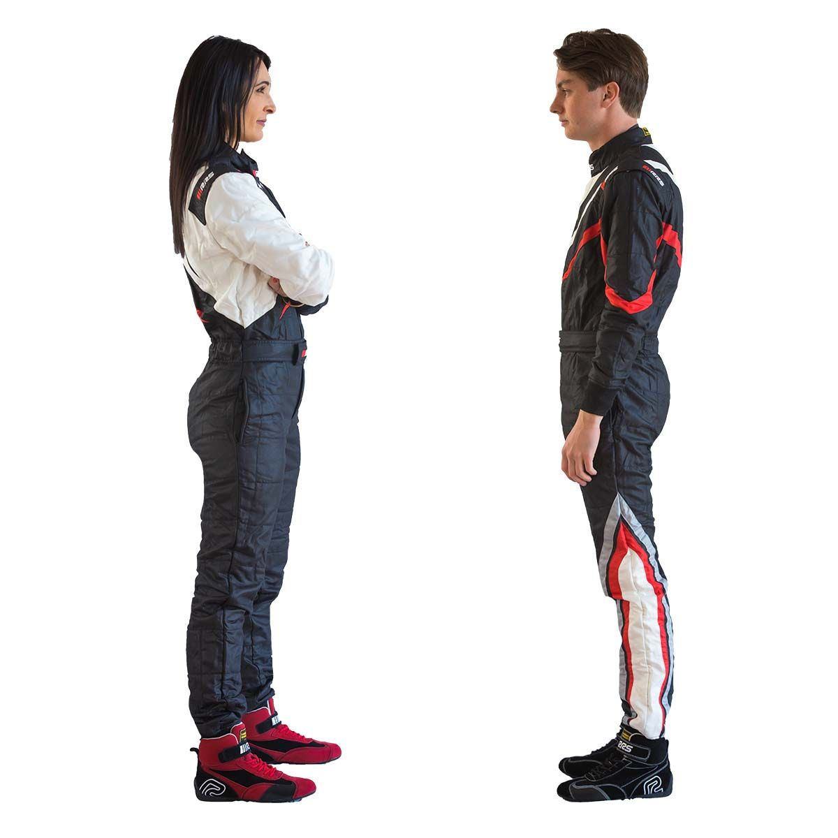 RACE SUIT RRS FIA EVO DYNAMIC BLACK / RED - FIA 8856-2018 - 3