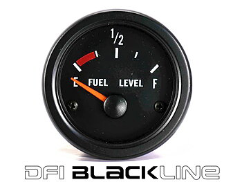 DFI BLACKLINE UNIVERSAL METER GAUGE 52MM - FUEL LEVEL