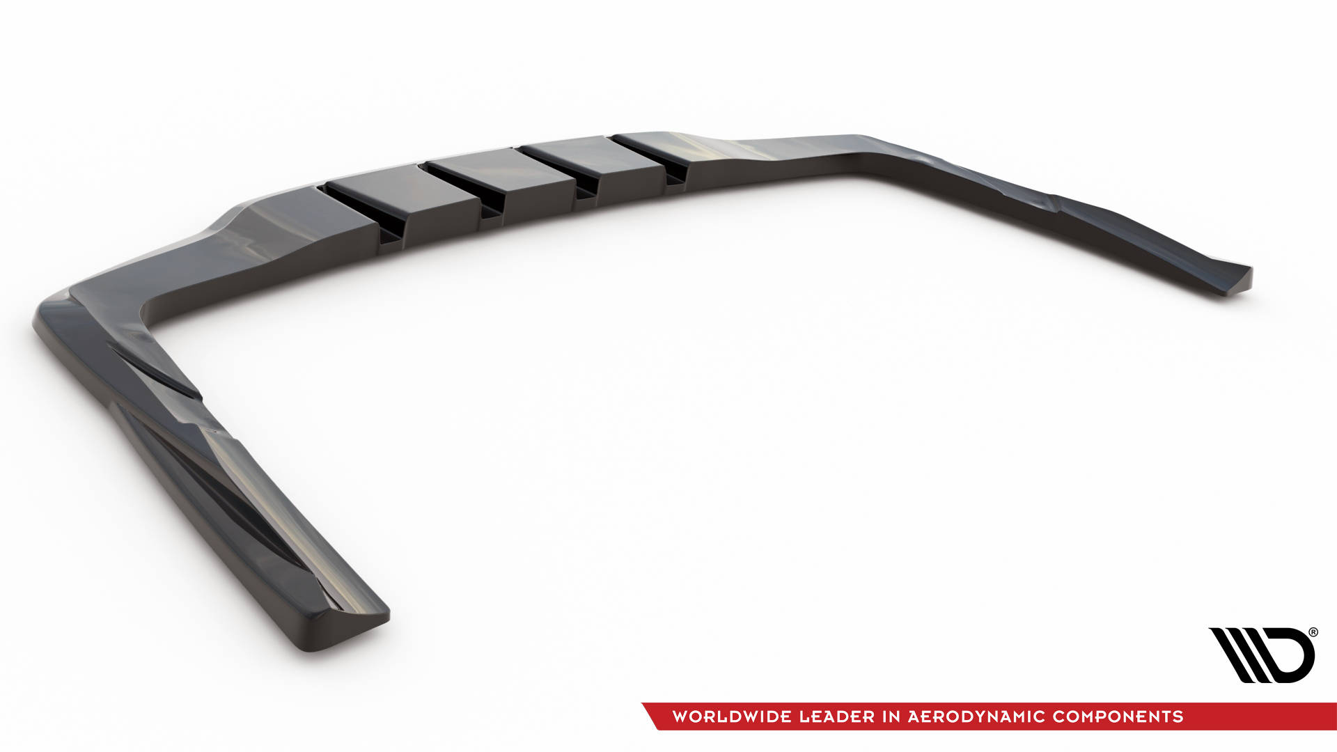 Central Rear Splitter (Vertical Bars) Mercedes AMG GT 63S 4-door Coupe Aero - 6