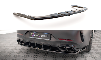 Central Rear Splitter (Vertical Bars) Mercedes AMG GT 63S 4-door Coupe Aero