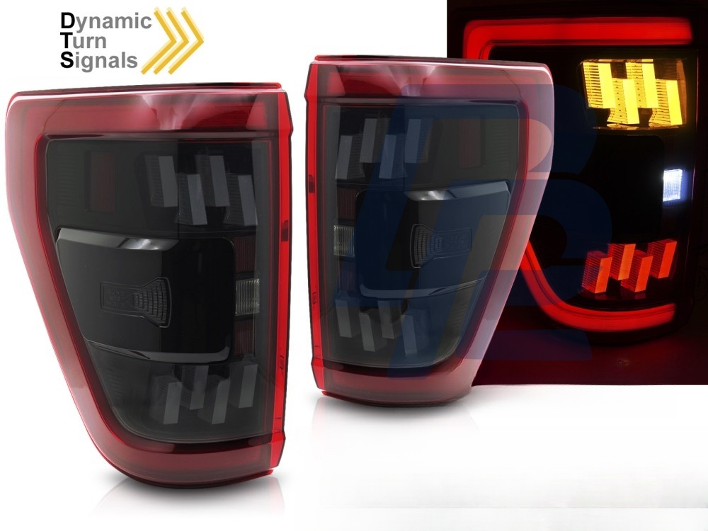 Full LED Tail Lights Red Sequential for Ford F150 MK14 2020–2023 - 4