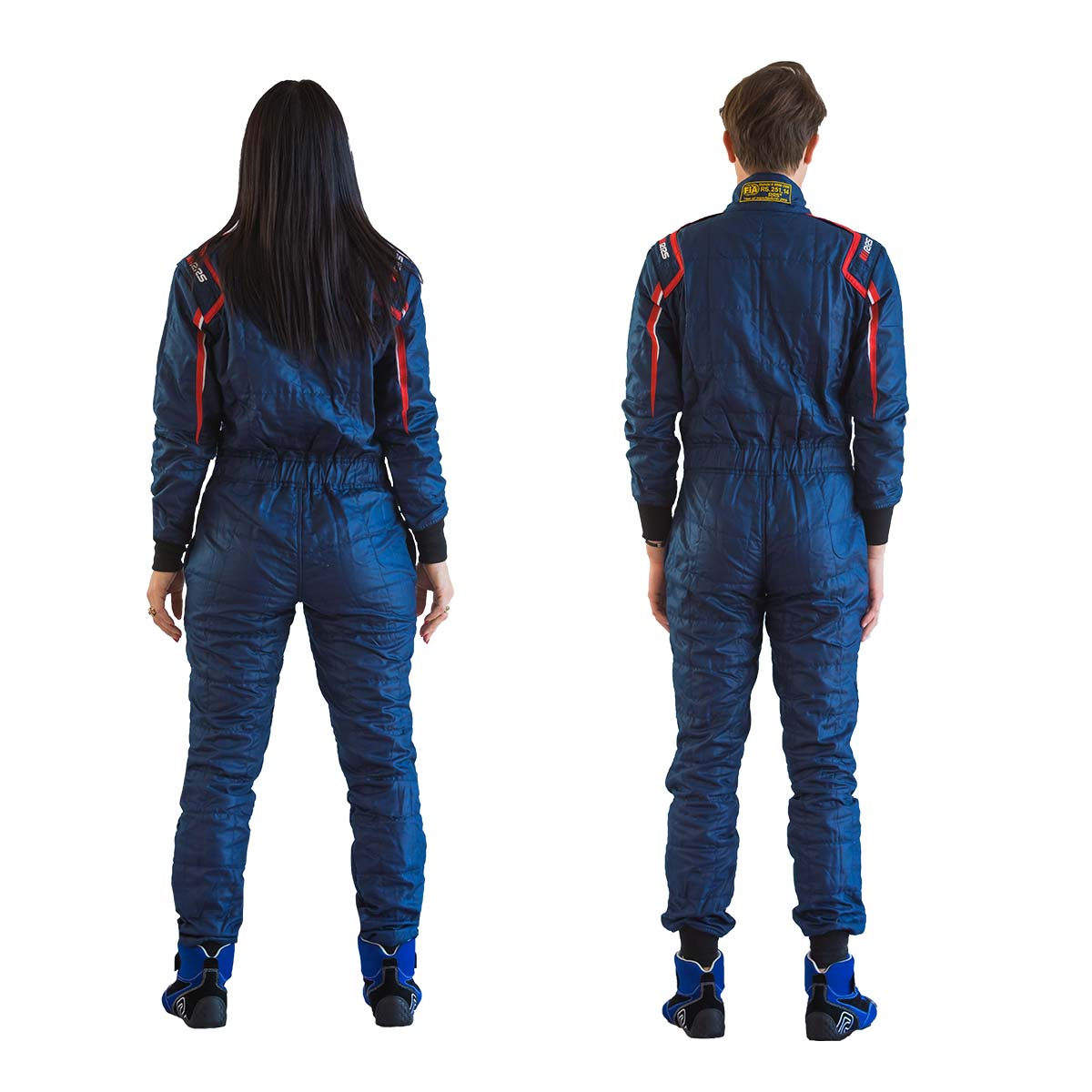 RACE SUIT RRS EVO MONTE CARLO DARK BLUE / RED - FIA 8859-2018 - 4