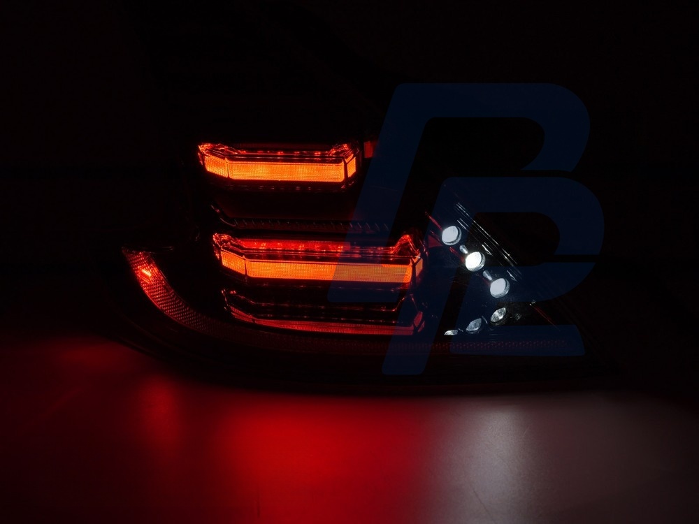 Full LED Tail Lights Black/Smoked for Nissan 370Z 2009–2020 - 2