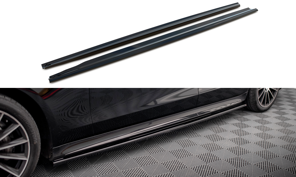 Side Skirts Diffusers Mercedes S Long AMG-Line V223