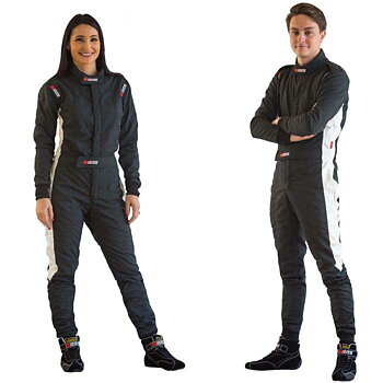 RRS MOOVE RACE SUIT - BLACK - FIA 8856-2018