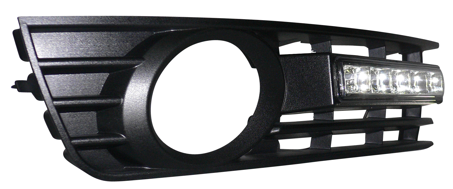 AUDI A4 B6 01-04 DRL BUMPER GRILL SET  V1 (OE FOGLIGHTS)