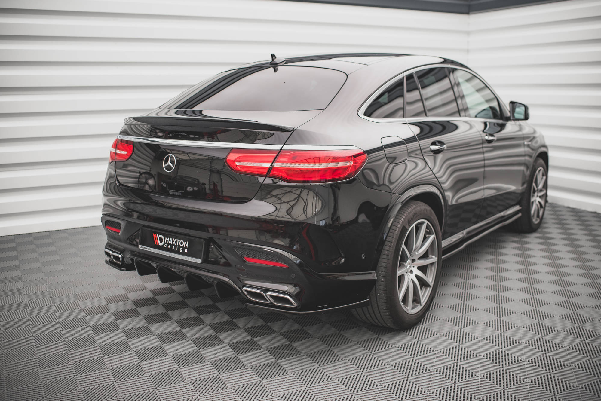 Rear Side Splitters V.2 Mercedes GLE Coupe 63AMG C292 (2015-2019) - 4
