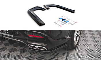 Rear Side Splitters V.2 Mercedes GLE Coupe 63AMG C292 (2015-2019)