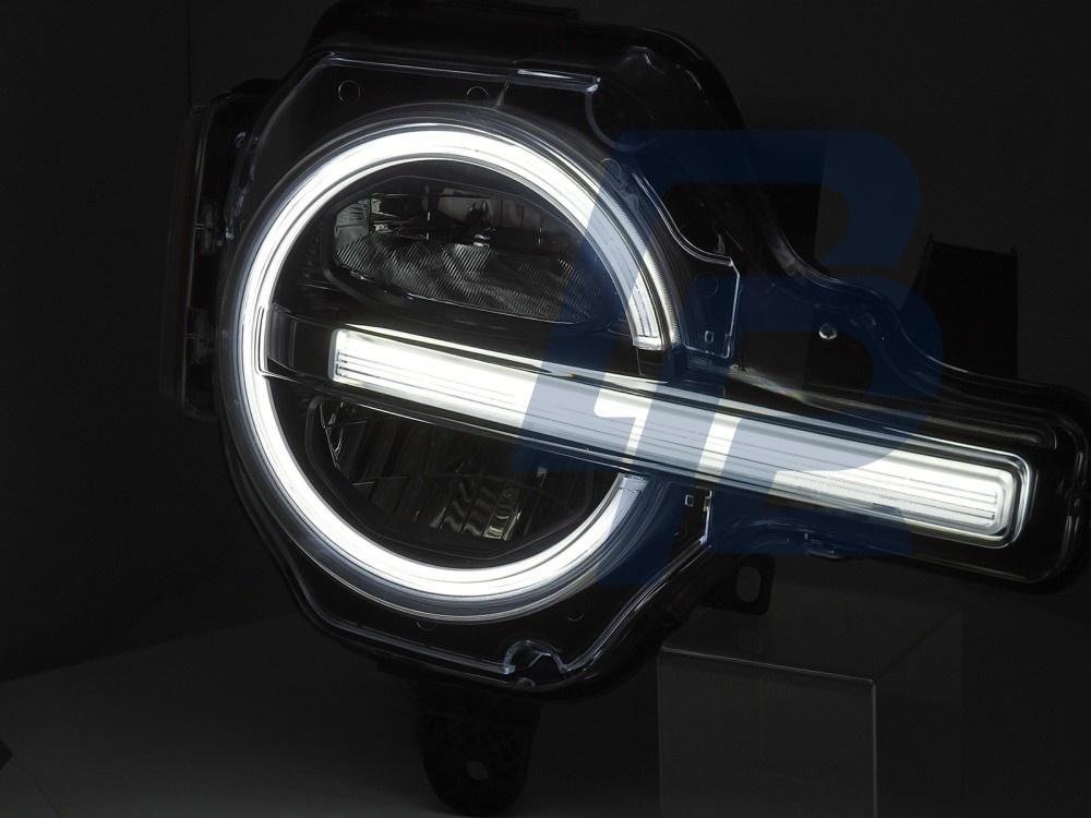 Headlights Full LED DRL Black for Ford Bronco 2021–2024 - 4