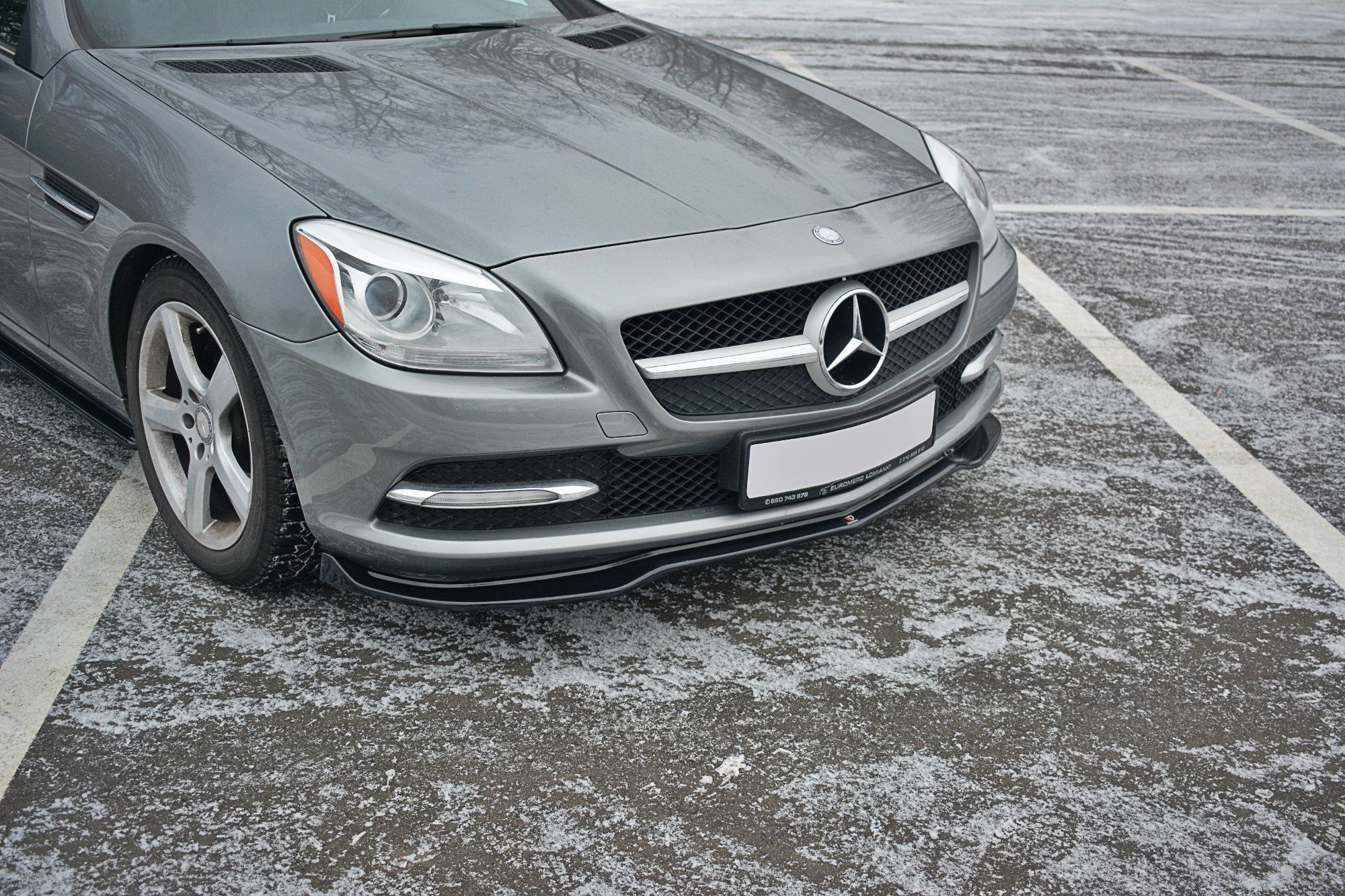 Front Splitter V.1 Mercedes SLK R172 Standard (2011-2015) - 3