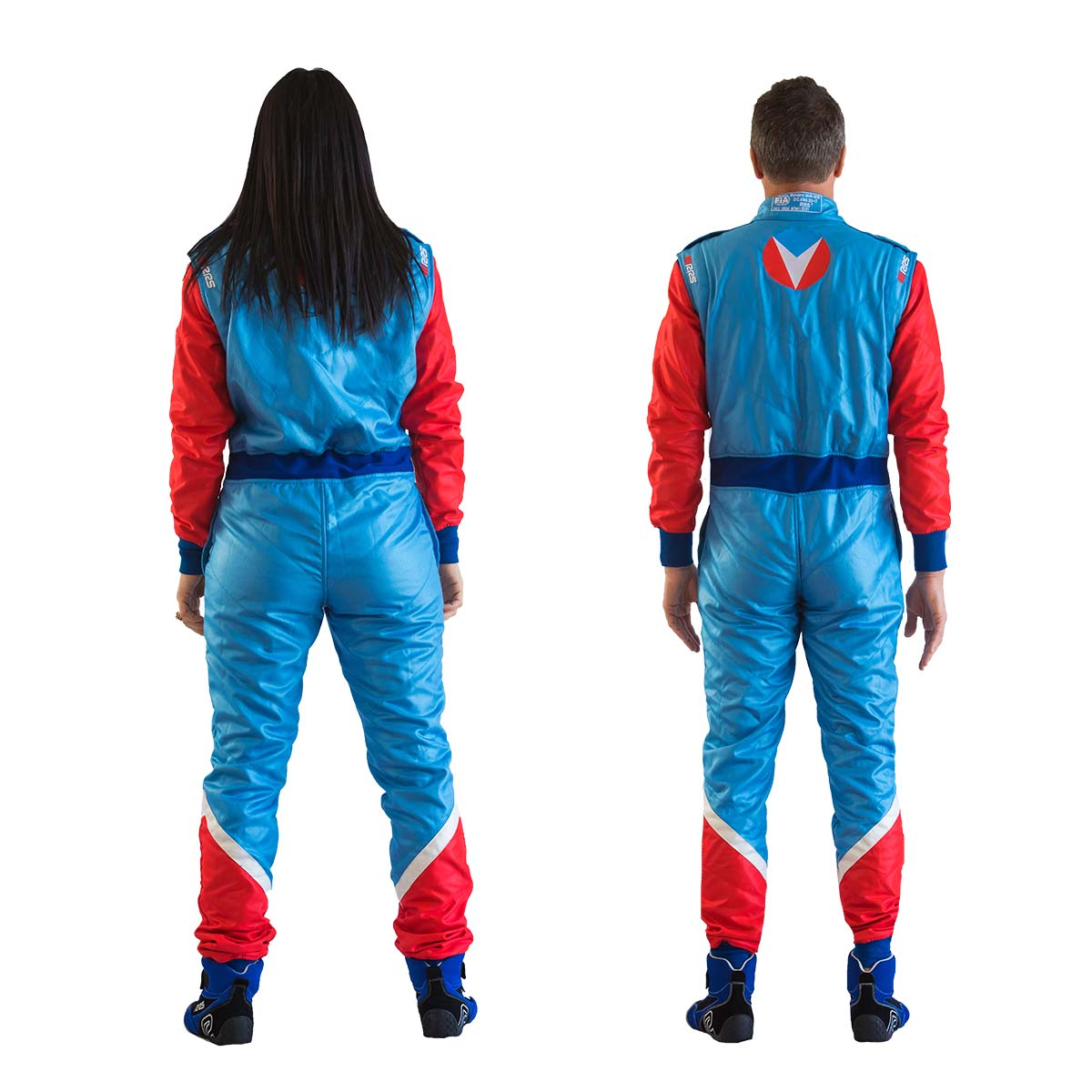 RRS EVO2 MICHEL VAILLANT FIA RACE SUIT - RED/BLUE - 4