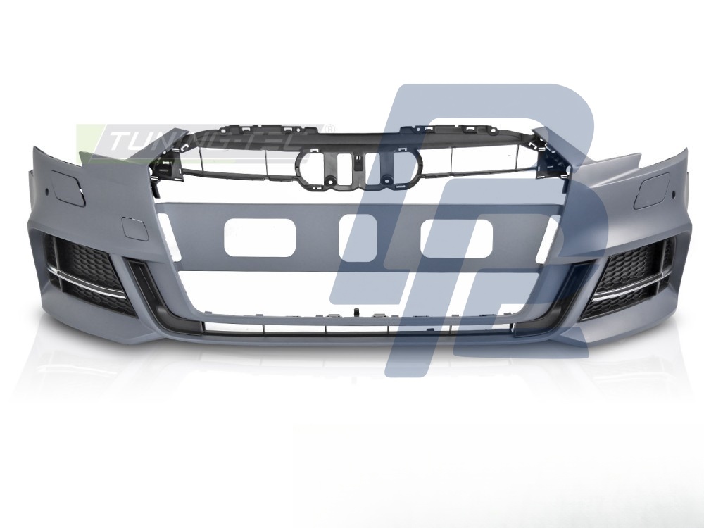 Sport Front Bumper S Style PDC for Audi A3 8V Saloon 2017–2020 - 4