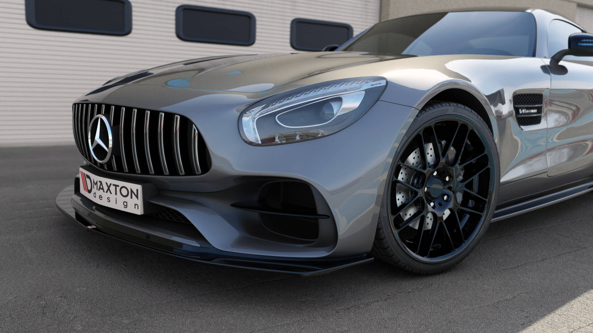 Front Splitter Mercedes-AMG GT S C190 Facelift - 4