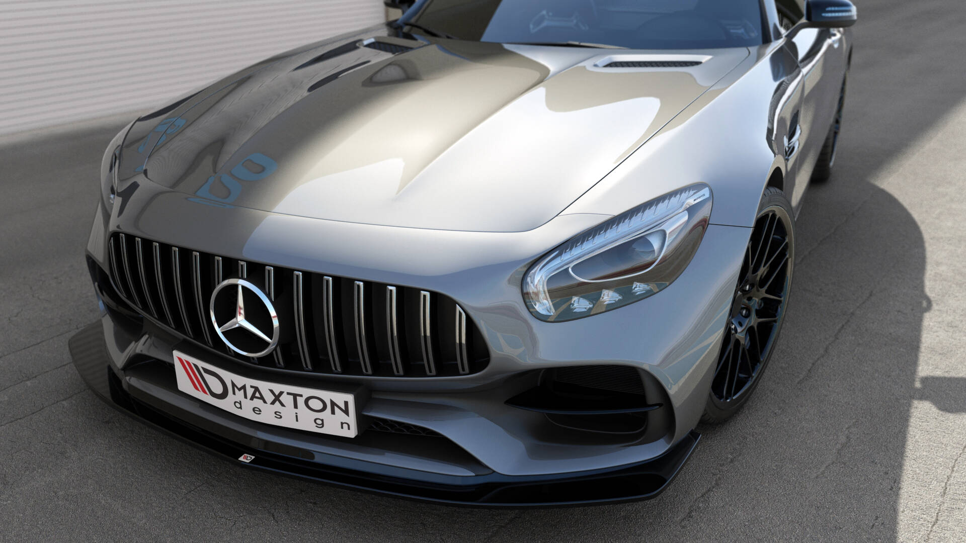 Front Splitter Mercedes-AMG GT S C190 Facelift - 7