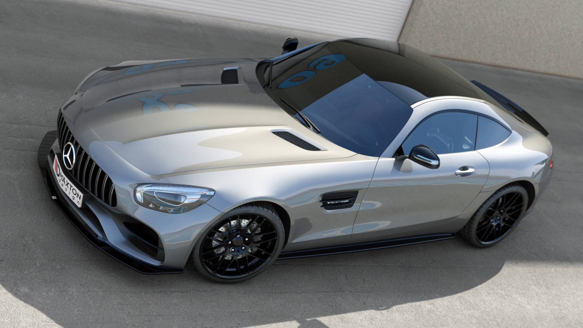 Front Splitter Mercedes-AMG GT S C190 Facelift - 3