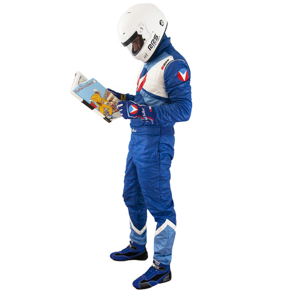 RRS EVO2 MICHEL VAILLANT FIA RACE SUIT - BLUE - 6