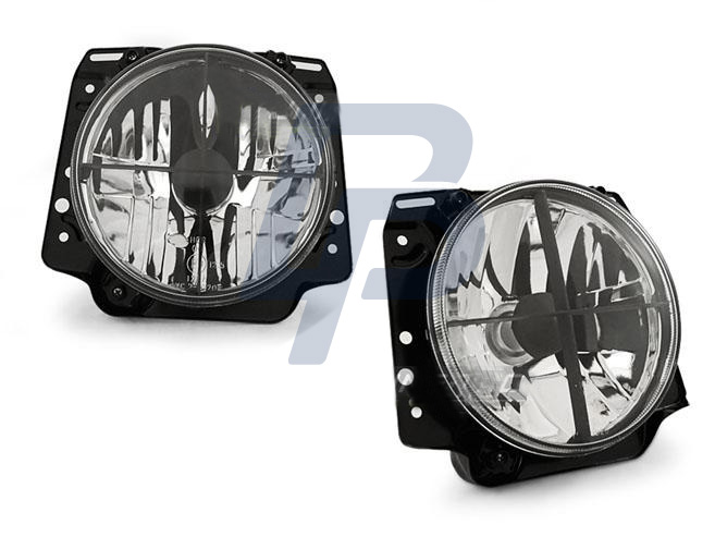 HEADLIGHTS VW GOLF 2 08.83-08.91 CHROME ZEWN?TRZNE - 3