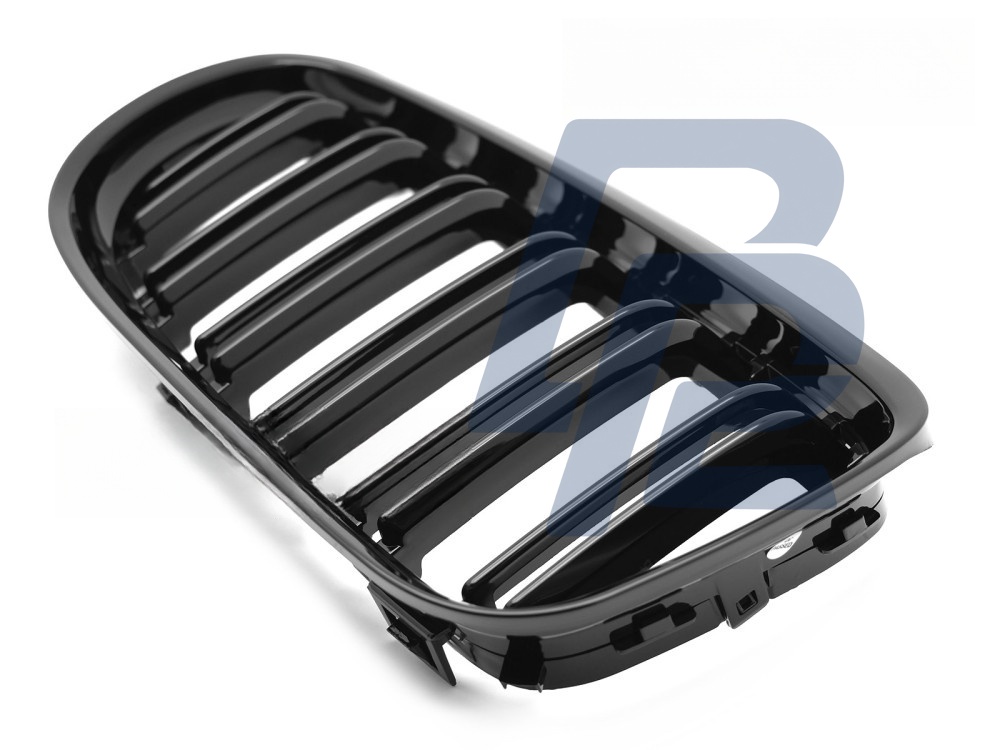 Grille Sport Gloss Black Double-Slat for BMW E90 / E91 LCI 2009–2011 - 2