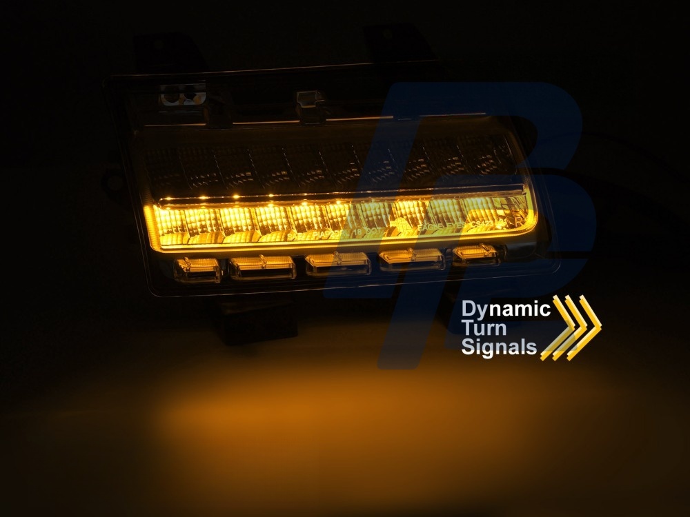 Headlights for Front Indicators DRL Sequential Chrome for Jeep Wrangler Jl 2018–2023