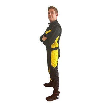 LEISURE RACE SUIT  RRS ONE - YELLOW